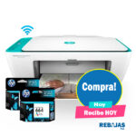 Impresora HP 2675 Multifuncional Inalambrica Wifi - Blanco