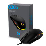 Mouse Logitech G203 Lightsync Rgb Negro - 8,000 Dpi - Imagen 2