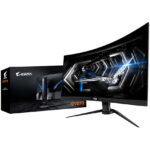 Monitor Gigabyte Aorus Led 27 Aorus Cv27q Gaming - 2 usb 1MS - 165HZ
