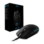 Mouse Gamer Logitech G Pro 12000 Dpi Luz RGB - Negro
