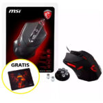 Mouse Gamer Msi Interceptor Ds B1 1600 Dpi Usb - Negro