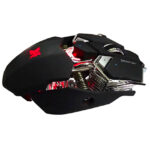 Mouse Gamer Xblade Iron Fury G908 4000 DPI USB Negro - Imagen 2