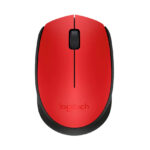 Mouse Logitech M170 inalámbrico usb - rojo - Imagen 2