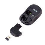 Mouse Logitech M185 Inalambrico usb - negro - Imagen 3