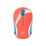 Mouse Logitech M187 Inalámbrico Mini Refresh - Coral - Imagen 2