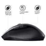 Mouse Logitech Marathon M705 inalambrico - Negro - Imagen 3