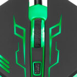 Mouse + Pad Mouse Gamer Cybertel Scorpion DPI 3200 - Negro - Imagen 3