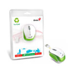 Mouse inalambrico Genius 9000r recargable - Blanco Verde