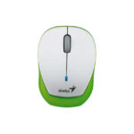 Mouse inalambrico Genius 9000r recargable - Blanco Verde - Imagen 2