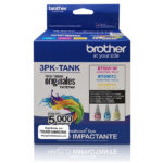 Tinta Brother Tripack Bt-5001 Cyan + Magenta + Yellow
