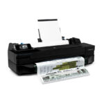 impresora hp T120 Plotter A-1 A3+ 24" Crollo y Bandeja