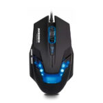 Mouse Gamer Micronics Therodactil Led Azul