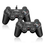 Cybertel -  Mando Figther Double Compatible Con Consolas PC / Laptop 12 Botones