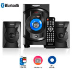 Parlante Microncis 2.1 HARMONY - MIC S7423BT Bluetooth FM USB 60W