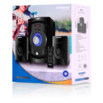 Parlante Microncis 2.1 HARMONY - MIC S7423BT Bluetooth FM USB 60W - Imagen 2