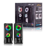 Parlante Micronics 2.0 VOYAGER - MIC S306 RGB  2.5" Para PC Laptop