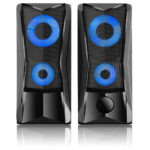 Parlante Micronics 2.0 VOYAGER - MIC S306 RGB  2.5" Para PC Laptop - Imagen 3