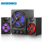 Parlante 2.1 Micronics Player MIC S601G 20W Ideal PC, Laptop - Negro