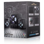 Parlante 2.1 Micronics Player MIC S601G 20W Ideal PC, Laptop - Negro - Imagen 4