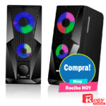 Parlante Micronics 2.0 CONCORDE - MIC S308 Led RGB 2.5"