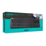 Teclado Logitech Touch K400 Plus, Inalámbrico, USB, Negro (Español) - Imagen 2