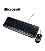 Kit de Teclado y Mouse Microsoft Wired 600 Alámbrico USB Negro Español - Imagen 3