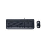 Kit de Teclado y Mouse Microsoft Wired 600 Alámbrico USB Negro Español - Imagen 2
