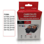 Cabezal Canon Color Ch-1 + Negro Bh-1 Pixma Originales