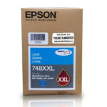 Cartucho de Tinta Epson 748XXL Cyan 69ml.