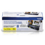 TONER BROTHER TN316Y  YELLOW HL-L8350/MFC-L8850 (3500 PAG)