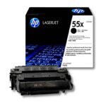 Toner Hp 55X Ce255X Laserjet P3011, P3015  12,500 páginas.